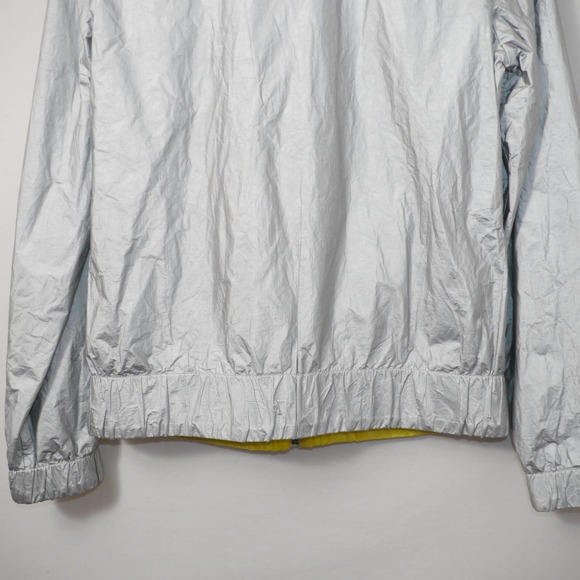 BMW Silver Light Weight Reflective Jacket Size 6 - Picture 11 of 12